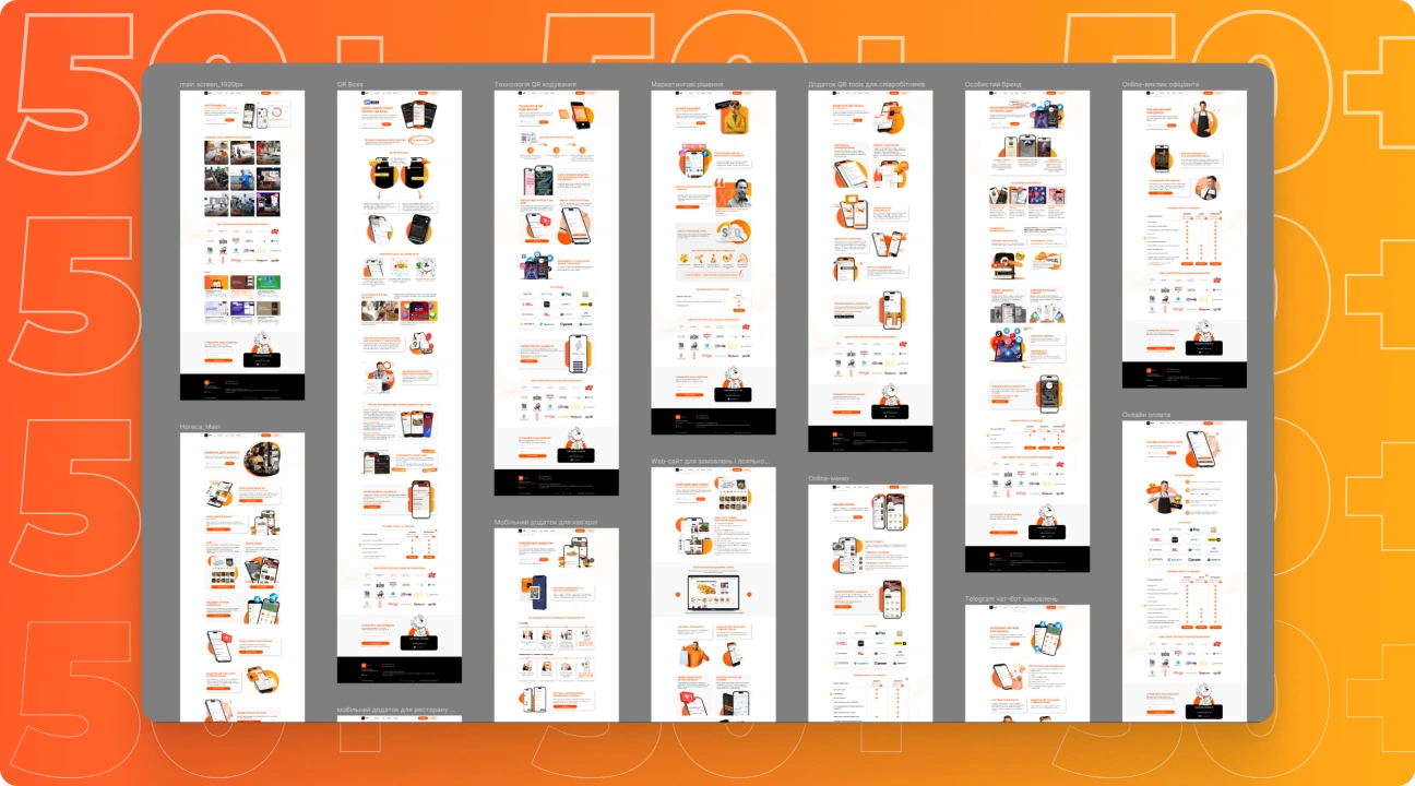 QB Tools: development of a product website for a SaaS service