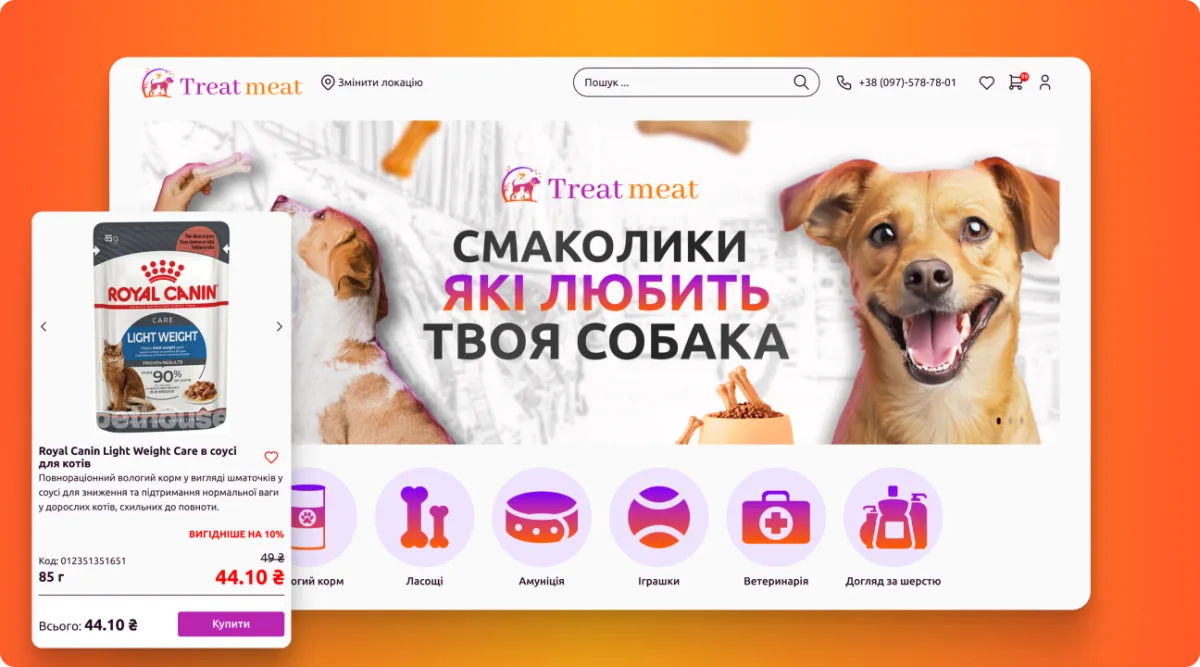 Website development for clients