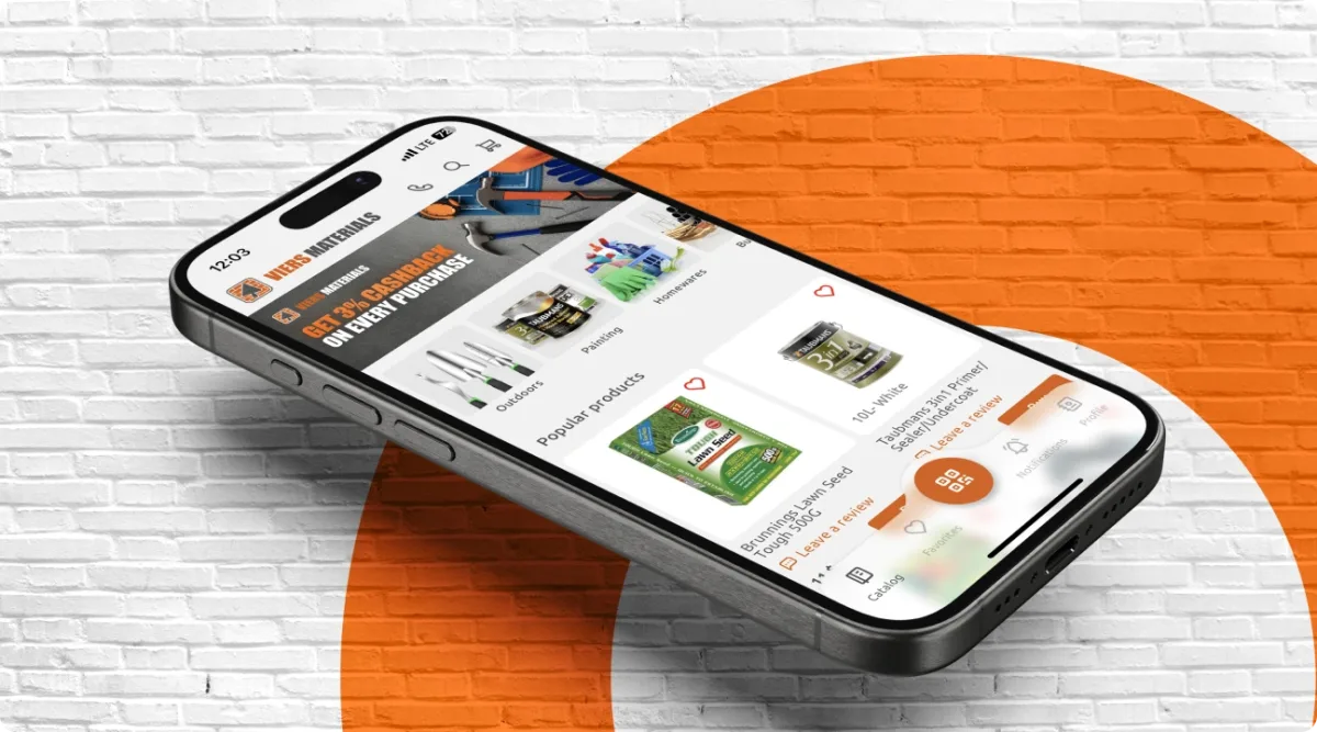 Development of the main page of the application