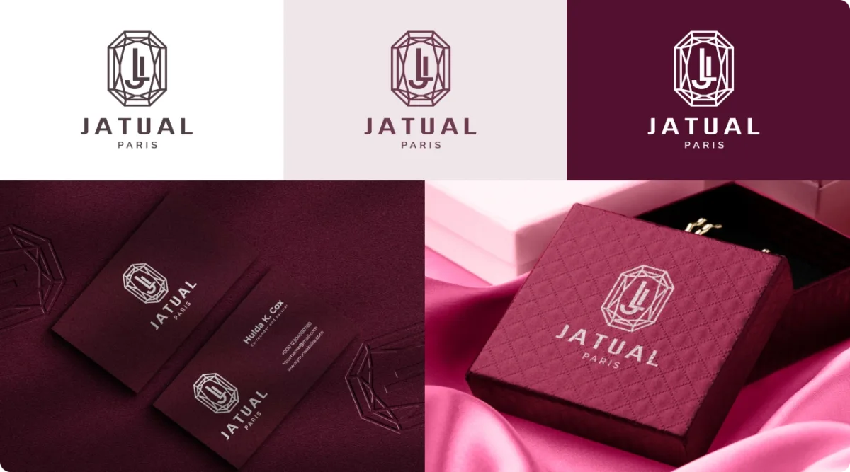 Jatual Paris: development of a logo and letterhead for the company