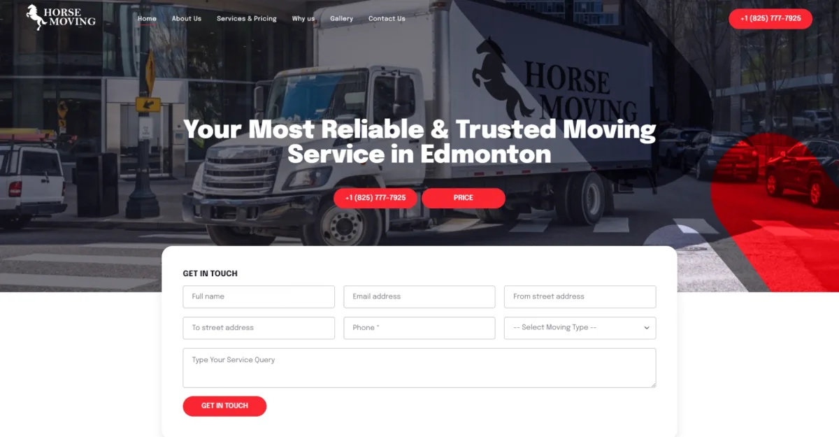 Landing page