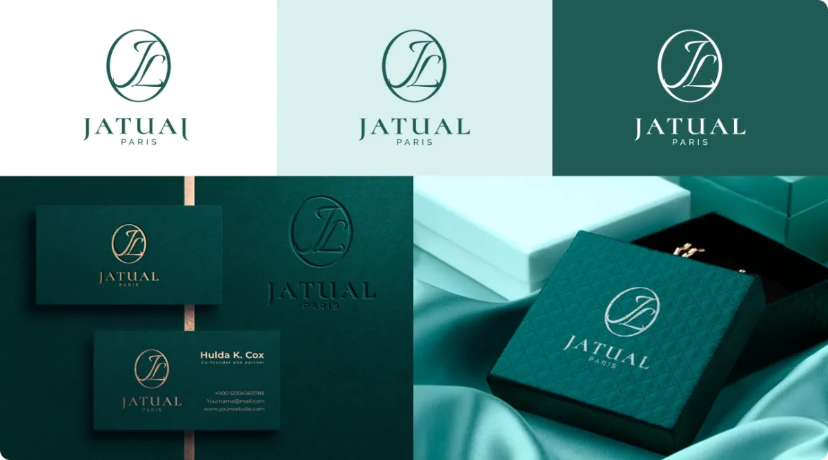 Jatual Paris: development of a logo and letterhead for the company