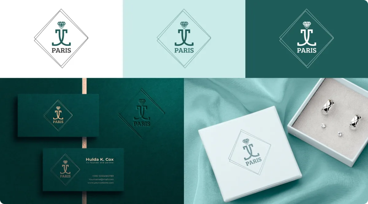 Jatual Paris: development of a logo and letterhead for the company