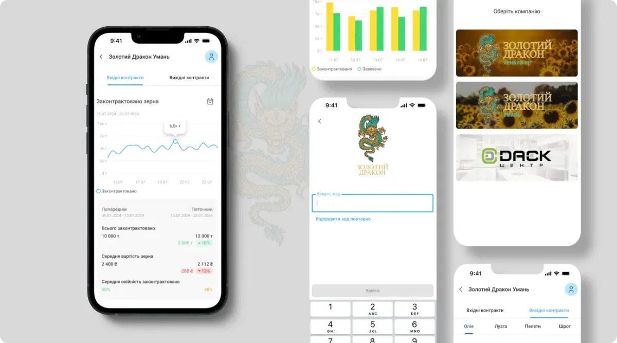 Development of UX/UI of a mobile application and its prototyping