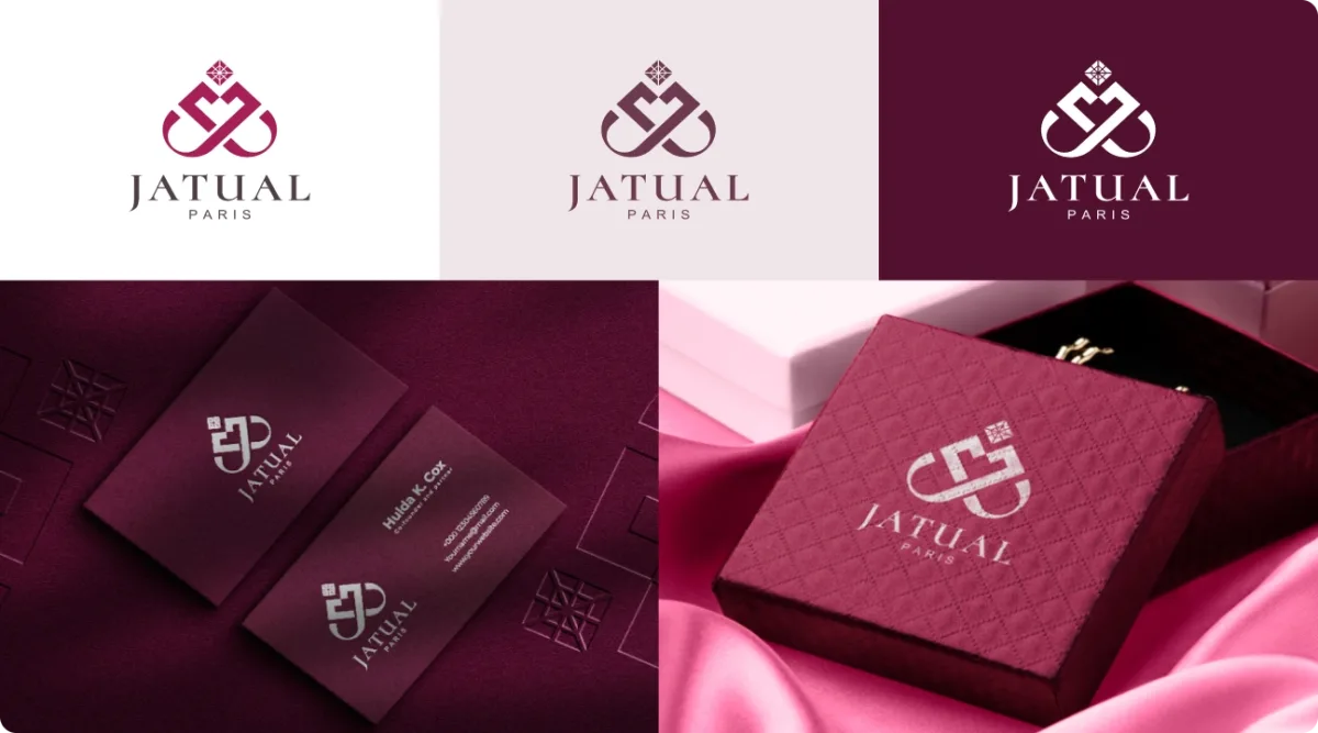 Jatual Paris: development of a logo and letterhead for the company