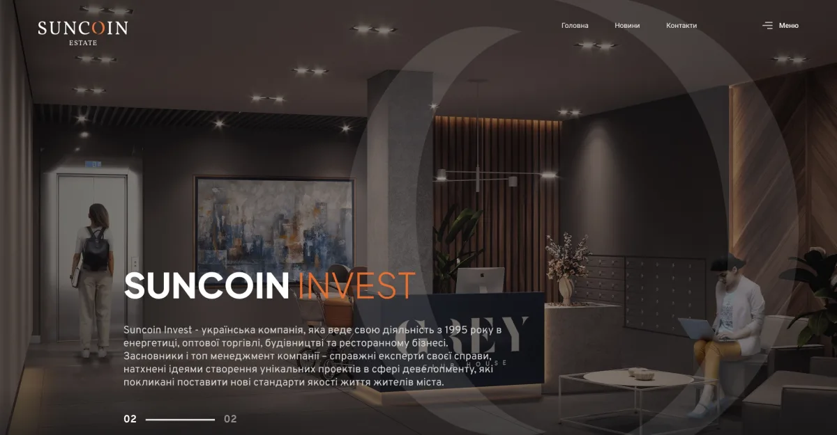 Corporate website