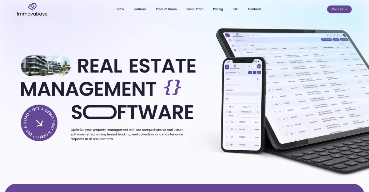 Landing page
