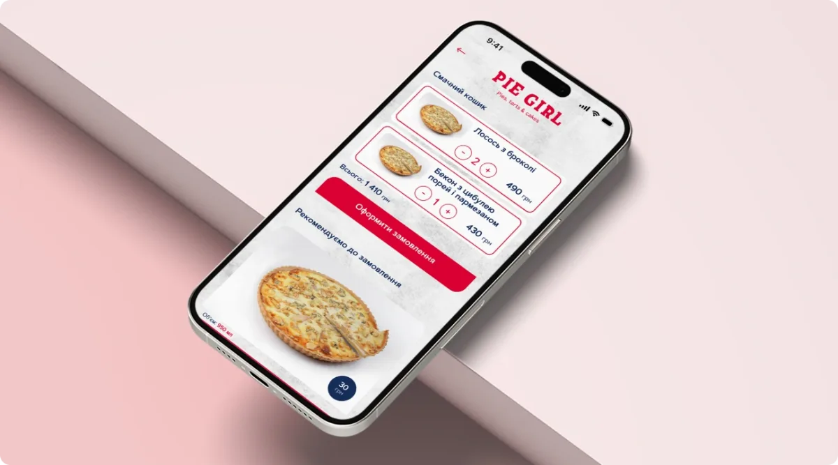 Development of the cart page